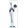 image:imageDeco 79 Polystone Chef Decorative Sculpture Home Decor Statue Accent Figurine 5 x 3 x 20 White