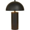 image:imageDeco 79 Metal Room Accent Lamp Table Lamp with Dome Shade Lamp 14 x 14 x 22 BlackBlack