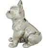 image:imageCosmoLiving by Cosmopolitan Ceramic Bulldog Decorative Sculpture Home Decor Statue with Sunglasses Accent Figurine 6 x 10 x 12 GoldSilver