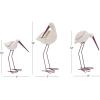 image:imageDeco 79 Ceramic Bird Decorative Sculpture Home Decor Statues Set of 3 Accent Figurines 14 10 12H White