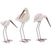 image:imageDeco 79 Ceramic Bird Decorative Sculpture Home Decor Statues Set of 3 Accent Figurines 14 10 12H White