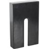 image:imageDeco 79 Marble Geometric Decorative Sculpture Rectangular Home Decor Statue with Arched Groove Interior Accent Figurine 7 x 2 x 11 Black