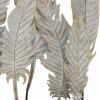 image:imageDeco 79 Metal Bird Decorative Sculpture Feathers Home Decor Statue Accent Figurine 20 x 5 x 21 Gray
