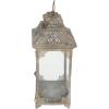 image:imageDeco 79 Metal Decorative Candle Lantern Set of 2 18 14H Brown