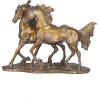 image:imageDeco 79 Polystone Horse Decorative Sculpture Home Decor Statue Accent Figurine 14 x 6 x 11 Bronze