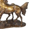 image:imageDeco 79 Polystone Horse Decorative Sculpture Home Decor Statue Accent Figurine 14 x 6 x 11 Bronze