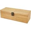 image:imageDeco 79 Wood Carved Linear Box Set of 2 19 16W Light BrownLight Brown