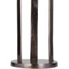 image:imageCosmoLiving by Cosmopolitan Aluminum Geometric Pillar Candle Holder Set of 2 14 10H BlackBlack