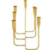 image:imageCosmoLiving by Cosmopolitan Metal Slim 7 Candle Candelabra 21 x 7 x 10 GoldGold