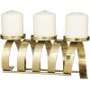 image:imageCosmoLiving by Cosmopolitan Stainless Steel Metal Decorative Candle Holder Candle Stand Candlestick Holder 20 x 5 x 5 Gold12 x 5 x 5
