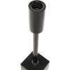 image:imageDeco 79 Aluminum Metal Decorative Candle Holder Slim Candle Stand with Block Bases Set of 2 Candlestick Holder 11 13 H BlackBlack