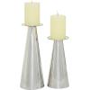 image:imageDeco 79 Candle Holder S2 9 11 H Silver