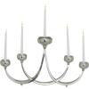 image:imageDeco 79 Stainless Steel Solid Candelabra 28 x 5 x 15 Silver