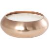 image:imageDeco 79 Metal Decorative Candle Tropical Breeze Scented Wide Dome Shaped 60 oz 4 Wick Aromatherapy Candle with White Wax Wax Aromatherapy Candle 9 x 9 x 3 Copper