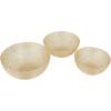 image:imageCosmoLiving by Cosmopolitan Metal Decorative Bowl Set of 3 7 6 6H Gold