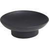 image:imageDeco 79 Ceramic Decorative Bowl Wide with Elevated Base 16 x 16 x 6 BlackBlack