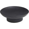 image:imageDeco 79 Ceramic Decorative Bowl Wide with Elevated Base 16 x 16 x 6 BlackBlack