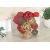 image:imageDeco 79 Dried Plant Handmade Orbs amp Vase Filler with Varying Designs Set of 2 6W 12H Multi Colored