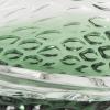 image:imageDeco 79 Glass Handmade Decorative Decorative Bowl Abstract Wavy Ombre Decorative Container with Bubble Texturing Decorative Keepsake Box 18 x 14 x 6 GreenGreen