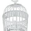 image:imageDeco 79 Metal Round Birdcage with Latch Lock Closure and Hanging Hook Set of 2 16 12H WhiteWhite