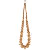 image:imageDeco 79 Wood Necklace Handmade Decorative Sculpture Geometric Beaded Garland Home Decor Statue Accent Figurine 7 x 2 x 25 Light BrownLight Brown