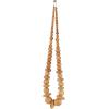 image:imageDeco 79 Wood Necklace Handmade Decorative Sculpture Geometric Beaded Garland Home Decor Statue Accent Figurine 7 x 2 x 25 Light BrownLight Brown