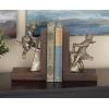 image:imageDeco 79 Polystone People Bookends with Swing Set Set of 2 4W 8H Brown