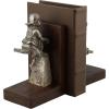 image:imageDeco 79 Polystone People Bookends with Swing Set Set of 2 4W 8H Brown