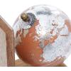 image:imageDeco 79 Wood Decorative Bookends Globe Non Skid Bookends Set of 2 Office Bookends7 7H Brown