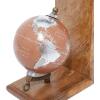 image:imageDeco 79 Wood Decorative Bookends Globe Non Skid Bookends Set of 2 Office Bookends7 7H Brown