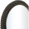 image:imageCosmoLiving by Cosmopolitan Metal Room Wall Mirror Entryway Mirror with Beaded Detailing Wall Mounted Mirror 32 x 1 x 32 Black