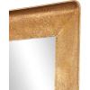 image:imageDeco 79 Wood Room Wall Mirror Oval Entryway Mirror Wall Mounted Mirror 27 x 2 x 47 Dark BrownGold