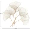image:imageDeco 79 Metal Floral Home Wall Decor Ginkgo Leaf Wire Wall Sculpture Wall Art 35 x 1 x 34 CopperCopper