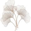 image:imageDeco 79 Metal Floral Home Wall Decor Ginkgo Leaf Wire Wall Sculpture Wall Art 35 x 1 x 34 CopperCopper