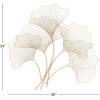 image:imageDeco 79 Metal Floral Home Wall Decor Ginkgo Leaf Wire Wall Sculpture Wall Art 35 x 1 x 34 CopperCopper