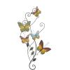 image:imageDeco 79 Metal Butterfly Home Wall Decor Indoor Outdoor Wall Sculpture with Scroll Details Wall Art 15 x 1 x 29 Multi Colored29L x 15W
