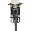image:imageDeco 79 Metal Handmade OneofaKind Reclaimed Motorcycle Bar with Light Up Headlights and Taillights 105 x 18 x 38 Black105 x 18 x 38