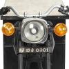 image:imageDeco 79 Metal Handmade OneofaKind Reclaimed Motorcycle Bar with Light Up Headlights and Taillights 105 x 18 x 38 Black105 x 18 x 38
