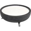 image:imageDeco 79 Mango Wood Decorative Candle Sauvignon Blanc Scented 40 oz 4 Wick Aromatherapy Candle with White Wax Wax Aromatherapy Candle 9 x 9 x 4 Black