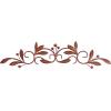 image:imageDeco 79 Metal Leaf Home Wall Decor Wall Sculpture Wall Art 32 x 1 x 8 BrownBrown