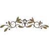 image:imageDeco 79 Metal Leaf Home Wall Decor Wall Sculpture Wall Art 32 x 1 x 8 BrownGreen