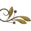 image:imageDeco 79 Metal Leaf Home Wall Decor Wall Sculpture Wall Art 32 x 1 x 8 BrownGreen