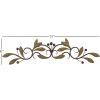 image:imageDeco 79 Metal Leaf Home Wall Decor Wall Sculpture Wall Art 32 x 1 x 8 BrownGreen