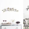 image:imageDeco 79 Metal Leaf Home Wall Decor Wall Sculpture Wall Art 32 x 1 x 8 BrownGreen