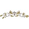 image:imageDeco 79 Metal Leaf Home Wall Decor Wall Sculpture Wall Art 32 x 1 x 8 BrownGreen