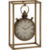 image:imageDeco 79 Metal Standing Stopwatch Clock 9 x 4 x 13 Bronze