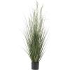image:imageDeco 79 Faux Foliage Onion Grass Artificial Plant Tall with Black Plastic Pot 26 x 26 x 61 Green20 x 20 x 60