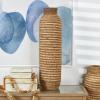 image:imageDeco 79 Seagrass Handmade Decorative Vase Slim Woven Tall Centerpiece Vase Vase for Home Decoration 9 x 9 x 32 Brown