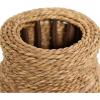 image:imageDeco 79 Seagrass Handmade Decorative Vase Slim Woven Tall Centerpiece Vase Vase for Home Decoration 9 x 9 x 32 Brown