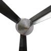 image:imageDeco 79 Metal Airplane Propeller Home Wall Decor Wood Inspired 2 Blade Wall Sculpture with Gold Aviation Detailing Wall Art 5 x 2 x 56 BrownBlack